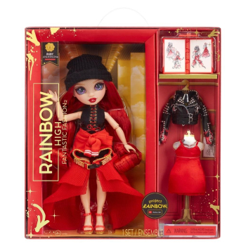 Rainbow High Fantastic Fashion Dol - Red